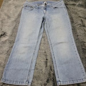 Capri Denim Pants, Size 11